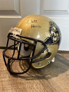 Walt Harris Riddell Autographed Game Used Pittsburgh Panthers Football Helmet
