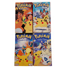 POKÉMON VHS Lot Of Four Pioneer Great Race Friends Rivals Topegi Thunder Shock