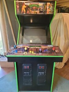 Teenage Mutant Ninja Turtles Arcade Control Panel Overlay CPO TMNT Textured