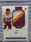 2020 National Treasures Chase Young Rookie Patch Auto RC #11/99 Washington