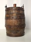 Small Old Vintage Wooden Wine Keg Barrel