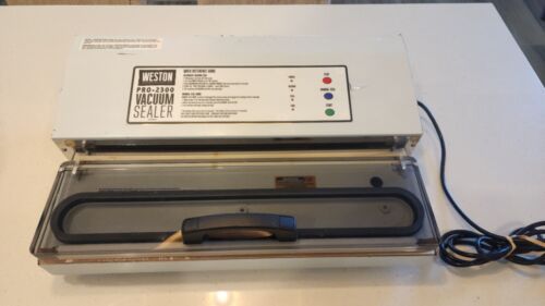 Weston Pro-2300 Commercial Grade Stainless Vacuum Sealer - TESTED