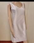 escada women's Silver Dress/ Size 36 / In Excellent Conditionl / gently used