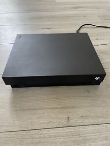 microsoft xbox one x 1tb console black (Broken - for parts or needs repair)