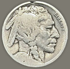 1918 P Buffalo Nickel 5 Cent Coin, in Good Condition - Faint Date - #338