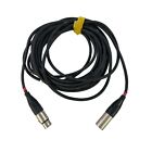 Amphenol Low Noise Balanced 20ft Microphone Cable Male XLR to Female XLR