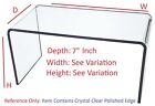 T'z Tagz Any 7-Inch-Deep Clear Acrylic Riser Display Stand New 2 Pack Variation