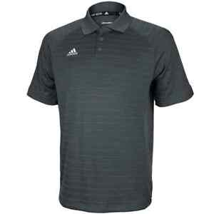 Adidas Men's Climalite Polo Short Sleeve Golf Shirt - Grey - Size M