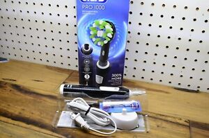 Black Oral-B Pro 1000 Rechargeable Electric Toothbrush New just open box