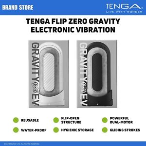 TENGA FLIP 0 (Zero) Electronic Vibration Reusable Male Masturbator/Stroker NIB