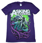 Asking Alexandria - Purple Vine Skull - UK Slam Dunk Festival