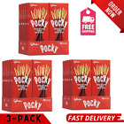 Glico Pocky Chocolate Cream Covered Biscuit Sticks Gourmet Cookies 30 ct 3-pack