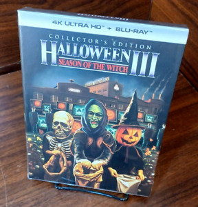 Halloween 3:Season of the Witch [4K UHD Blu-ray]Collector Slipcover-NEW-Free S&H