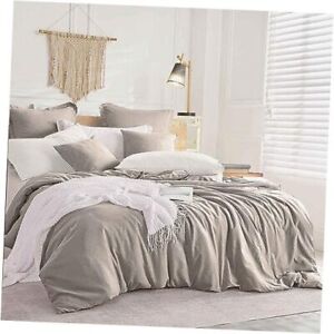 Comforter Set Size, 3pc Modern Western Taupe Brown Bedding Set - Queen Tan