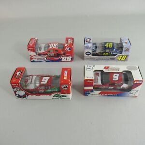 Mixed Lot Of 4 1/64 Nascar Diecast Cars New