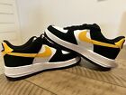 Size 5.5 - Nike Air Force 1 Low '07 Black/Yellow