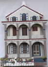 Shelia's Collectibles Stockton Place Row House Cape May, NJ 1993 Preowned