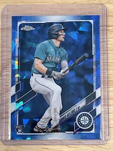 2021 Topps Chrome Update Sapphire Edition Jarred Kelenic RC Rookie #US302