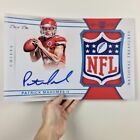 Patrick Mahomes 1/1 Rookie Auto Patch 2017 National Treasures Poster