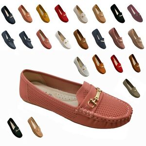 Women's Moccasins Slip On Indoor Outdoor Slipper Shoes