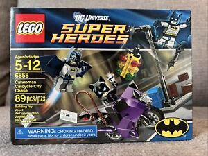 LEGO DC Comics Super Heroes: Catwoman Catcycle City Chase (6858) NISB - RETIRED