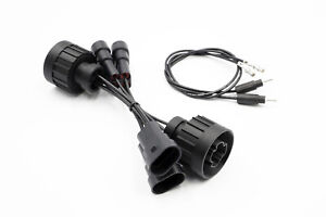 BMW E36 Plug & Play Euro Headlight Adapter Harness (Pair) - Bosch, AL, ZKW, Depo