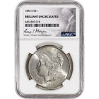 1882 S US Morgan Silver Dollar $1 - NGC Brilliant Uncirculated