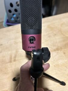 FIFINE K669 USB Microphone - Pink