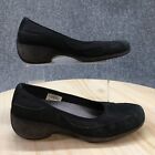 Merrell Shoes Womens 6 Spire Flex Clogs Heels Slip On J43090 Black Suede Comfort