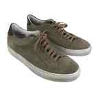 To Boot New York Adam Derrick Light Brown Suede Lace-Up Sneaker Italy Size 10