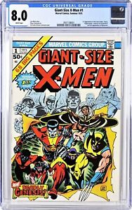 Giant-Size X-Men #1 1st Colossus, Storm, and Nightcrawler CGC