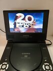 Audiovox D1788 7-Inch Portable DVD Player  110 Cord Tested