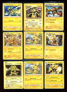 Pokemon electabuzz electivire variety all 10+ shown pack