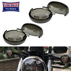 4Pcs Smoke Turn Signal Lens Bullet Cover Fit For Harley Sportster 883 1200 FLHX (For: Harley-Davidson Breakout)
