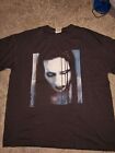 Vintage Marilyn Manson Shirt Tultex Rock Band Tee XL Single Stitch