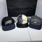 Vintage Dallas Cowboys Lot -Leather And Wool Snapback Hats- Hard To Find!