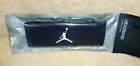 Nike Air Jordan Jumpman  Dri-Fit Headband Sweat Band Solid Black Basketball New