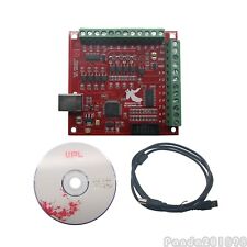 CNC USB MACH3 100Khz Breakout Board 4 Axis Interface Driver Motion Controller US