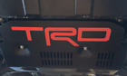 Raised Red Plastic Letters TRD Skid Plate (For: 2022 Toyota Tacoma)