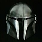 Mandalorian Helmet Star wars Hard Helmet Replica Medieval Steel Armor Helmet