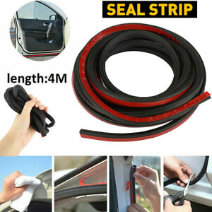 Double Layer Rubber Seal Car Strip Weather Door Window Lock Trunk Hood Edge Trim (For: More than one vehicle)