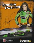 Danica Patrick Autographed Signed 8x10 Hero Photo Card - IndyCar Racing - w/COA
