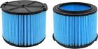 2Pack VF3500 3-Layer Fine Dust Cartridge Filter 26643 for RIDGID Wet Dry Vacuums
