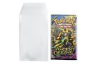 Pokemon Booster Pack Protective Sleeves - x50 Self Sealing Clear View Sleeves
