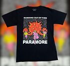 Paramore Running Out of Time Rock Band T-Shirt Size Medium NWOT
