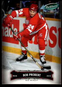 2006-07 Parkhurst #101 Bob Probert Detroit Red Wings Hockey Card
