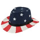 KIDS USA American FLAG Cowboy Hat WESTERN Cowboy Cowgirl Child Paper Straw