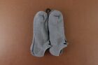 Adidas Men's Shoe Size 12-15 Gray Athletic Cushioned No Show Socks 6 Pair New