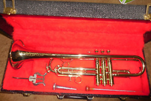 H.N. White Co. King Liberty Model Trumpet 1940 with Case- Excellent Condition