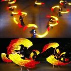 Belly Dance LED Fan Veil Accessories Bamboo Light LED Silk Fans Multicolor